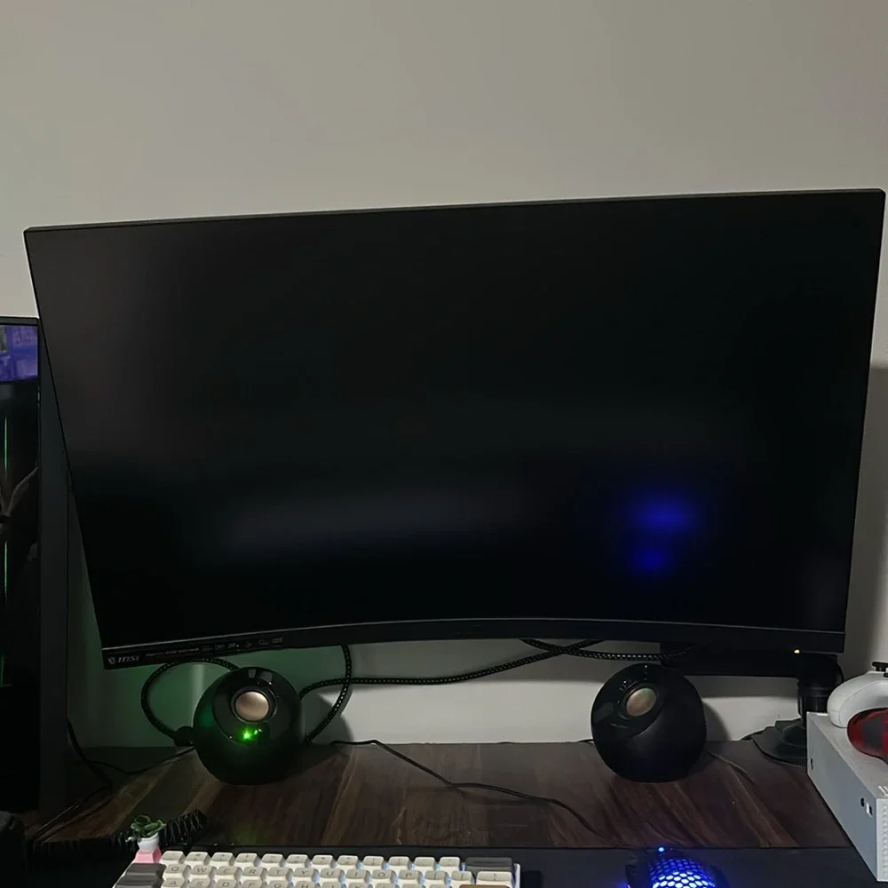 Gaming Computer and Monitor